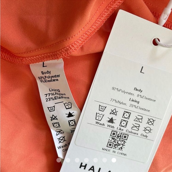 Halara Breezeful Racerback Flowy High Low Midi Casual Dress Large - Picture 5 of 6